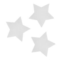 Deko-Sterne Weiß 7cm 8St