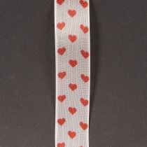 Artikel Geschenkband Herzen ideal für kreative Verpackungsideen und persönliche Geschenke 2,5 cm 15m