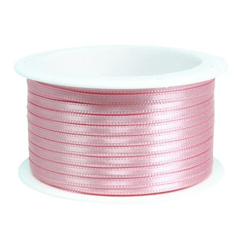 Artikel Geschenkband Satinband Dekoband Pastellrosa 3mm 50m