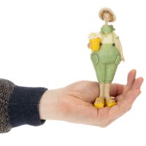 Artikel Dekofiguren Gärtner Tischdeko Sommer Grün Gelb 16,5×5,5cm 2St