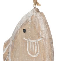 Artikel Dekohänger Holzfisch 21cm 2St