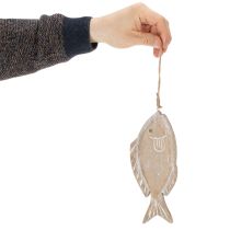 Artikel Dekohänger Holzfisch 21cm 2St