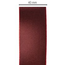 Artikel Schmuckband Rot Taftband vielseitig einsetzbar 40mm 50m