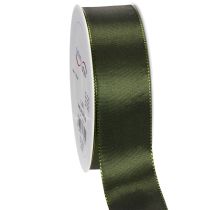 Artikel Satinband für Geschenkverpackung Taftband Grün 40mm 5m