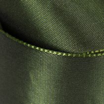 Artikel Satinband für Geschenkverpackung Taftband Grün 40mm 5m