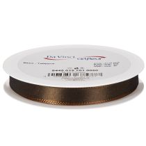 Artikel Geschenkband Braun Taftband für festliche Dekoration 15mm 10m