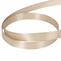 Artikel Geschenkband schmal Beige feines Band für Verpackungen 10mm 50m