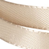 Artikel Geschenkband schmal Beige feines Band für Verpackungen 10mm 50m