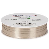 Artikel Geschenkband schmal Beige feines Band für Verpackungen 10mm 50m