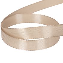 Artikel Dekoband Satinband Taftband Beige 15mm 50m