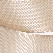 Artikel Dekoband Satinband Taftband Beige 15mm 50m