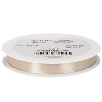 Artikel Dekoband Satinband Taftband Beige 15mm 50m