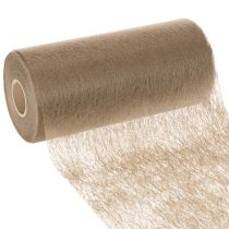 Artikel Vlies Tischdeko Rolle 24 cm x 25 m in Braun für festliche Tische