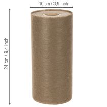 Artikel Vlies Tischdeko Rolle 24 cm x 25 m in Braun für festliche Tische