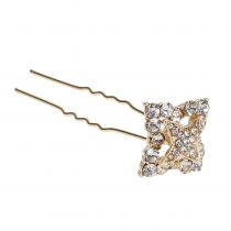 Artikel Diamantnadel Hochzeitsdeko Gold 7cm 9St