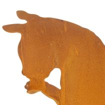 Artikel Edelrost Deko Katze Rostdeko zum Hängen 24,5cm