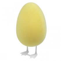 Artikel Deko Ei mit Beinen Gelb Tischdeko Ostern Dekofigur Ei H25cm