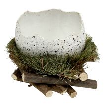 Artikel Ei im Nest Ø11cm H12cm 4 St