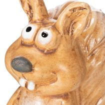 Artikel Eichhörnchen Figur sitzend für Herbstdeko 10cm