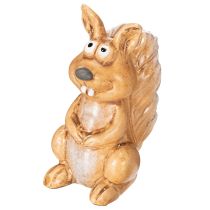 Artikel Eichhörnchen Figur sitzend für Herbstdeko 10cm
