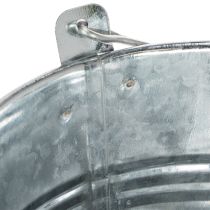 Artikel Eimer Ø14cm H12cm 6 St. Zink glänzend