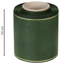 Artikel Elegantes Kranzband Moiré Grünes Band mit Goldrand 100mm x 25m für Trauerfloristik und Dekoration