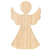 Artikel Holzengel Dekofigur aus hellem Naturholz Weihnachtsdeko 30cm
