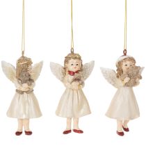 Artikel Deko Engel Baumschmuck Vintage Optik für Weihnachten 10cm 3St