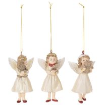 Artikel Deko Engel Baumschmuck Vintage Optik für Weihnachten 10cm 3St