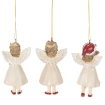 Artikel Deko Engel Baumschmuck Vintage Optik für Weihnachten 10cm 3St