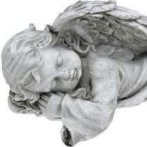 Engel fürs Grab Figur liegend Kopf links 30×13×13cm