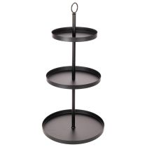 Artikel Etagere dreistöckig Metall Rund für mehrstöckige Tischdeko 61cm