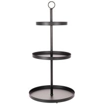 Artikel Etagere dreistöckig Metall Rund für mehrstöckige Tischdeko 61cm
