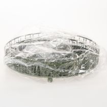 Artikel Metall-Etagere Grün drei Etagen Tannendekor rund 49cm