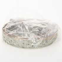 Artikel Deko-Etagere mit Griff Sternmotiv zweistöckig 49cm