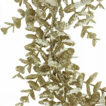 Artikel Deko Kranz Künstlicher Eukalyptus Golden, beschneit Ø36cm