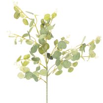 Artikel Künstlicher Eukalyptuszweig mit runden Blättern 75cm 4St