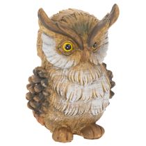 Artikel Eulenfigur Kleine Eule sitzend Dekoration 11cm