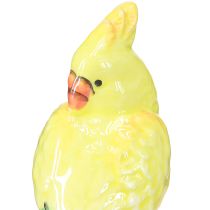 Artikel Exotischer Kerzenhalter Keramik Vögel handbemalt H14,5cm 2 St
