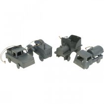 Artikel Fahrzeuge Metall zum Hängen Sortiert 9-10cm 4St