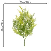 Artikel Künstlicher Farn Hängepflanze dekorativer Blickfang für Innenräume moderne Akzente 80cm