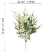 Artikel Künstlicher Farnzweig Dekoration grün naturgetreu 56cm