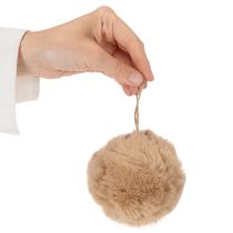 Artikel Deko Anhänger Pompon Kugel Christbaumschmuck 10cm