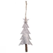 Artikel Filz Tannenbäume Christbaumschmuck Beige Creme 17cm 6er Set Weihnachtsdeko