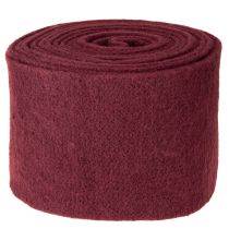 Artikel Filzband Wolle Dunkelrot 15cm x 5m für Deko und Basteln