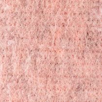 Artikel Filzband zweifarbig Topfband Wollfilz Band Rosa Rot 7,5cm 5m