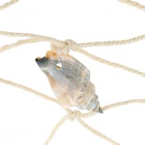Artikel Maritimes Fischernetz, Deko-Netz mit Muscheln 100×120cm