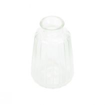 Artikel Dekoflaschen Kerzenständer Mini Vasen Glas H11cm 6St
