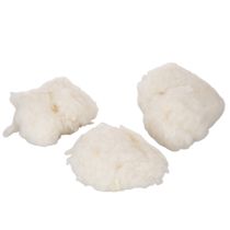 Artikel Schafwolle lose Naturwolle Weiß meliert vielseitig verwendbar 250g