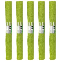 Artikel Floristen-Krepppapier Floristenkrepp Grasgrün 50×250cm 5St